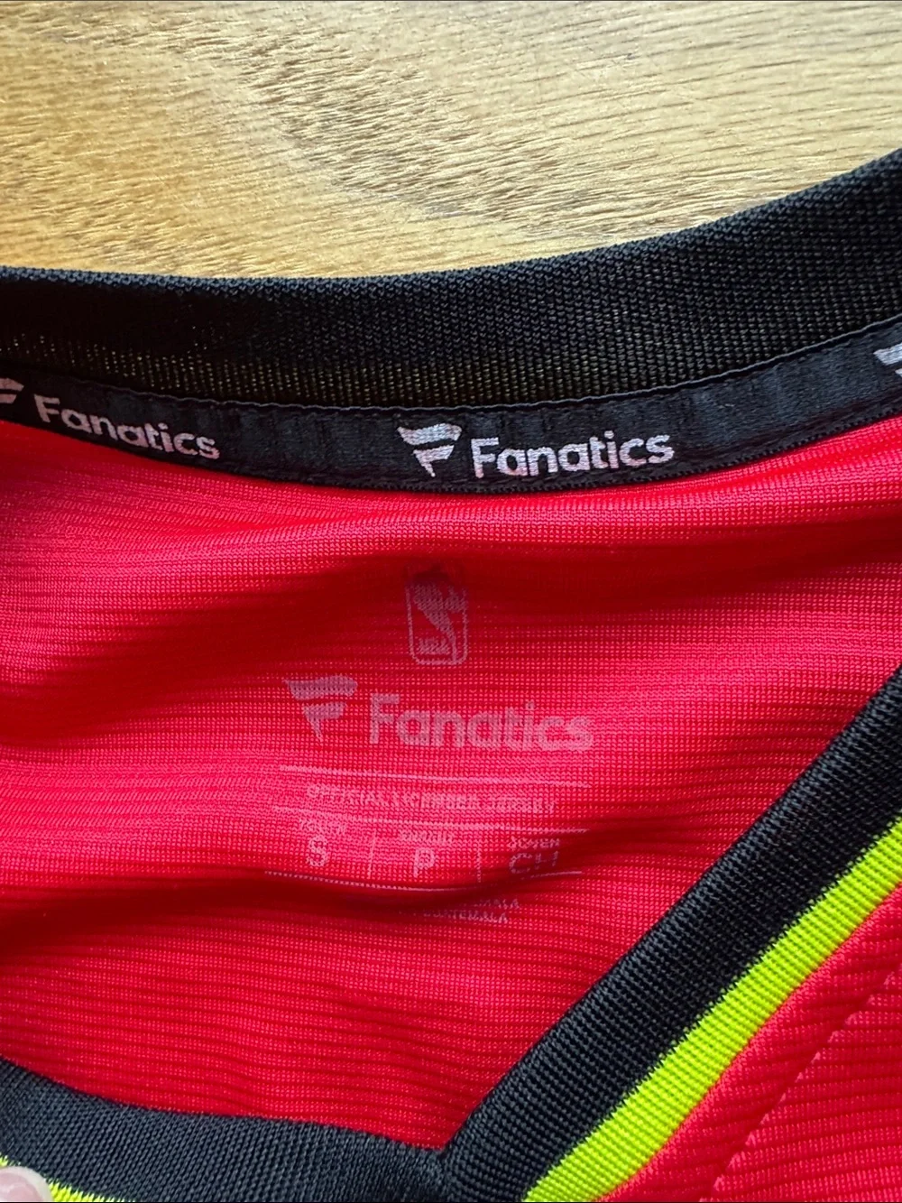 Fanatics Red ATL Tre Young #11 Kids Basketball Jersey